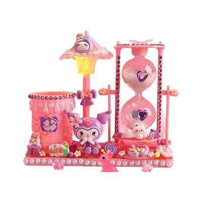 萌稚园DIY手工玩具沙漏笔筒