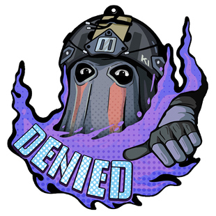 MW使命召唤COD20柯尼格拒绝请求标牌钥匙扣通用周边挂件