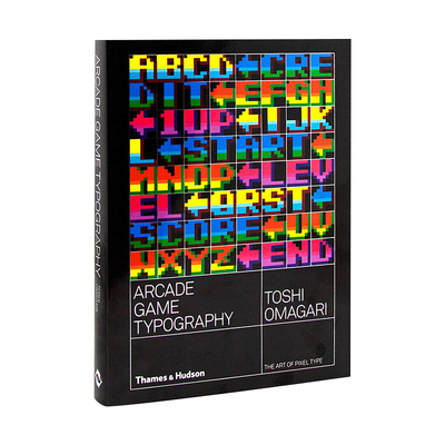 英文原版 街机游戏字体 像素字体的设计与应用 Arcade Game Typography 进口 街机游戏字体像素字体艺术 字体设计 大曲都市