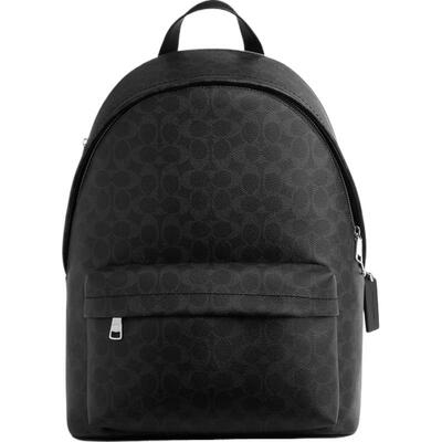 COACH/蔻驰奥莱男士老花TAYLOR双肩包背包大容量通勤