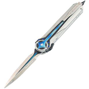 官方正版三角洲行动周边北极星刀怜悯影锋弹簧可伸缩刀模型未开刃