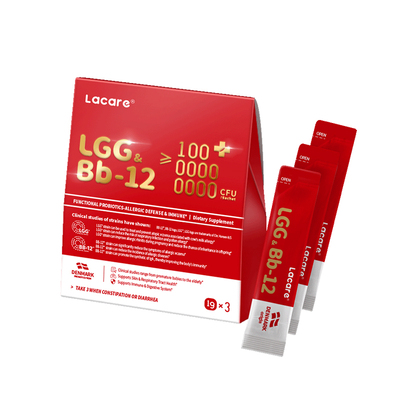 Lacare益生菌LGGBB12科汉森3条装