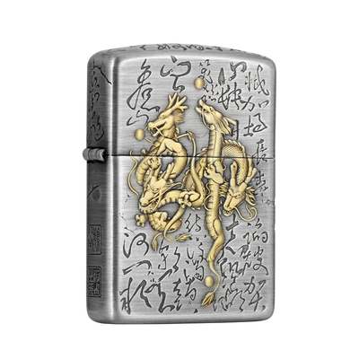 zippo满江红-帅打火机生日礼物