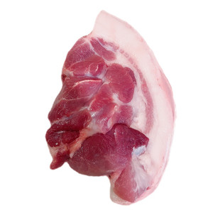 阿豪人家猪天天销售新鲜家猪前腿肉一刀切下梅花肉连猪皮2斤如图