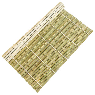 寿司卷帘 竹帘碳化帘27x27 24x24过路米人棒台湾饭团寿司专用工具