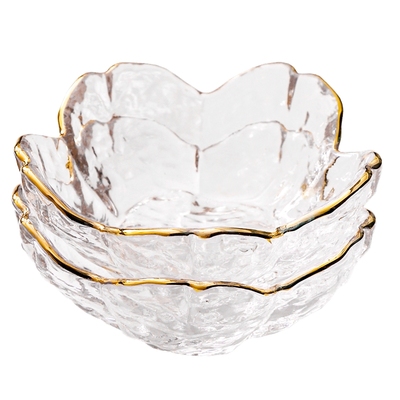 透明玻璃小碟子醋碟蘸料碟调料碟