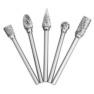 金属打磨头铣刀合金钨钢旋转锉刀电动木工工具开槽旋转锉削木头