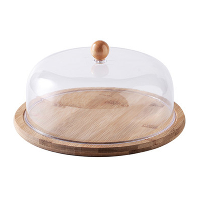 耐摔蛋糕盖烘焙下午茶摆件木质盘