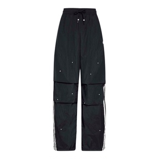 优购adidas阿迪达斯三叶草女子宽松阔腿运动休闲裤长裤子KS2865