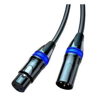 秋叶原卡农线公对母音频话筒专用线电容麦克风延长xlr平衡连接线