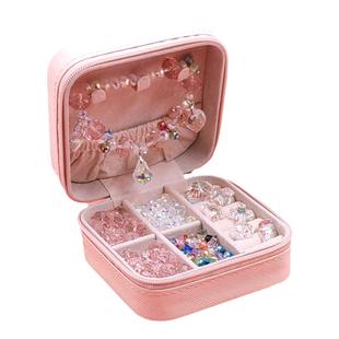 儿童手链串珠手工diy材料 水晶手链女孩首饰套装女童串珠子玩具