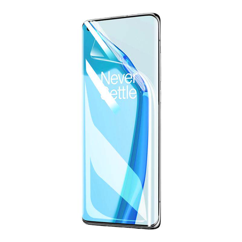 云曼丰适用一加9pro手机膜1加9rt钢化水凝膜1+9r全屏oneplus9p高清软膜oppo九por tr蓝光全包 无白边保护贴膜