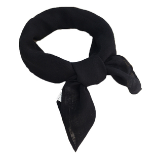 棉麻围巾方巾女薄款2025新款春秋冬护颈防蹭衣领三角丝巾洋气围脖