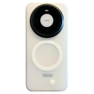 拓岚【新机防摔甄选】适用华为mate80手机壳轻纱雾面透白Magsafe磁吸mate80pro高级感mate80promax气囊保护女