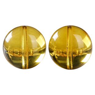 原矿净水级墨西哥蓝珀散珠圆珠子单珠佛珠手串链耳饰diy饰品配件