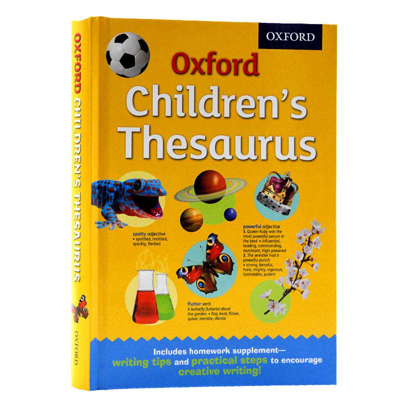Oxford Children's Thesaurus 牛津小学近义反义词图解字典 英文原版 儿童词库 英英字词典写作工具书 小学课外英语学习教辅