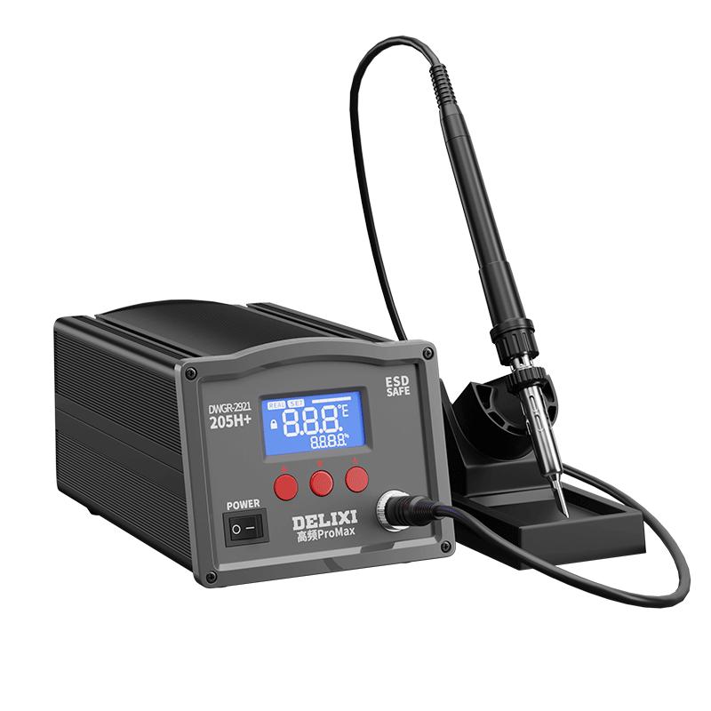 德力西高频焊台205H工业级150w数显无铅调温智能恒温电烙铁焊锡枪