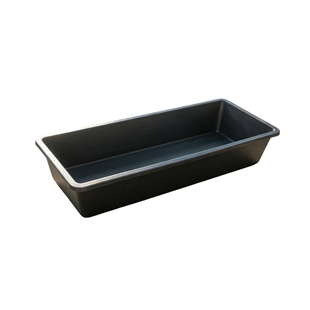 新款加厚羊食槽猪羊牛马料槽水槽熟胶耐用养殖设备牲口喝水吃料盆