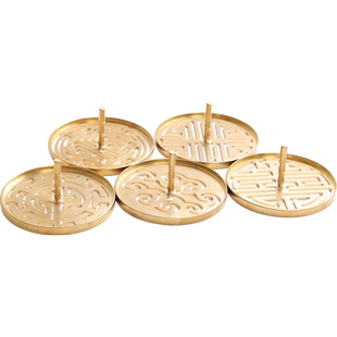 香篆模纯铜香道工具套装香粉用具香印沉香打香拓香灰塔香模具香具