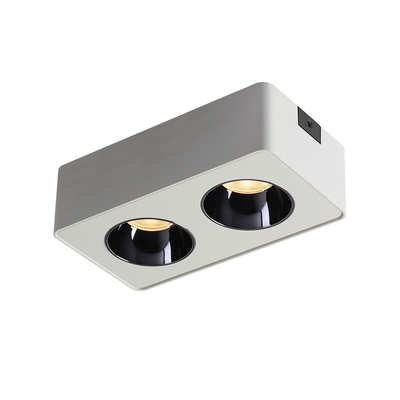 明装双头超薄无主灯客厅