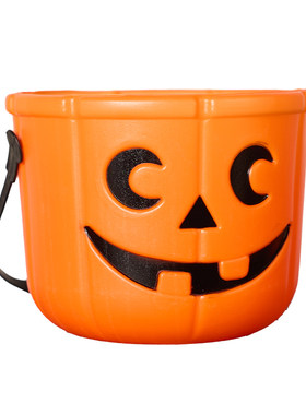 万圣节halloween讨糖果袋南瓜桶