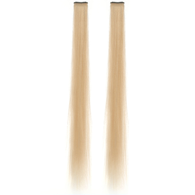 简兮亚麻金挂耳染假发片挑染发条