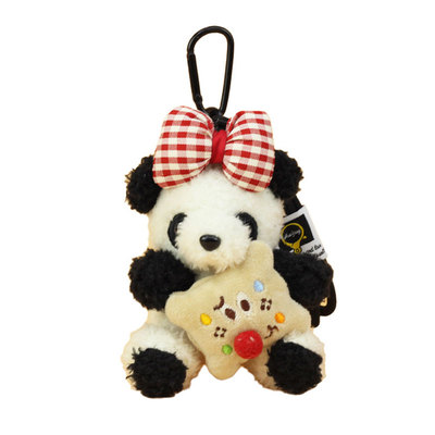 原创成都熊猫包包挂件女生毛绒公仔钥匙扣背包书包挂饰小玩偶情侣