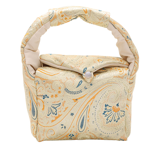 中式织锦提花缎一壶两杯收纳包便携手提茶具茶包茶道零配带隔层