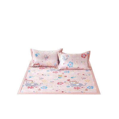 富安娜凉席儿童卡通A类可机洗印花凉席学生宿舍透气不闷凉感软席