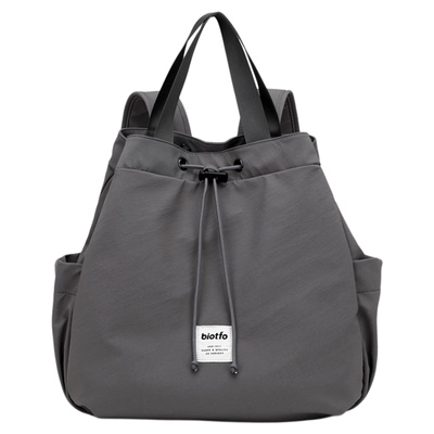 BIOTFO大容量运动休闲双肩包纯色