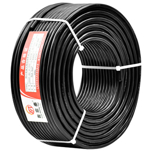 国标RVV电源连接控制线2 3 4 5多芯0.75 1.5 2.5 4 6平方软电缆线