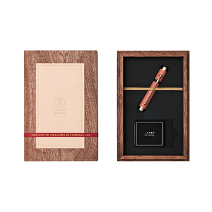 意外设计小时光钢笔钱包送男友女高档刻字定制情人节送礼七夕礼盒