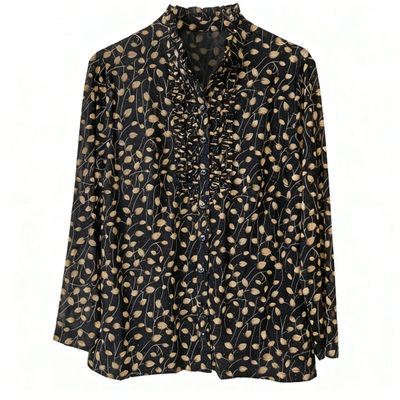 春夏速干台湾纱立领妈妈衬衫