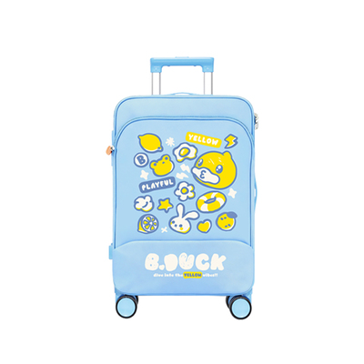 高颜值前置开盖大容量行李箱