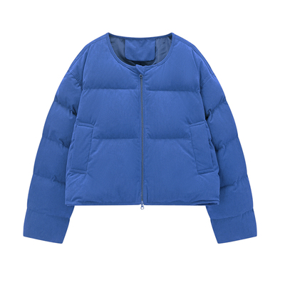 DAGA韩版灯芯绒短款面包羽绒服女