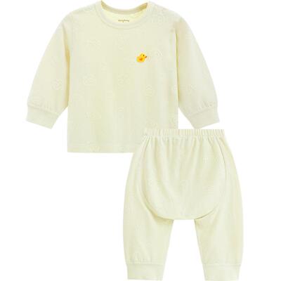 Aengbay婴儿秋裤分体套装睡衣