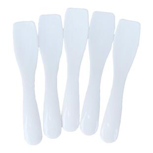 面霜挖勺脸部白乳液化妆护肤品眼霜小勺子挑棒粉底液小样分装神器