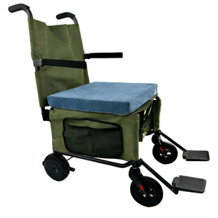 可登机高铁便携折叠电动行李箱包折叠椅旅行箱超轻代步车家用旅游