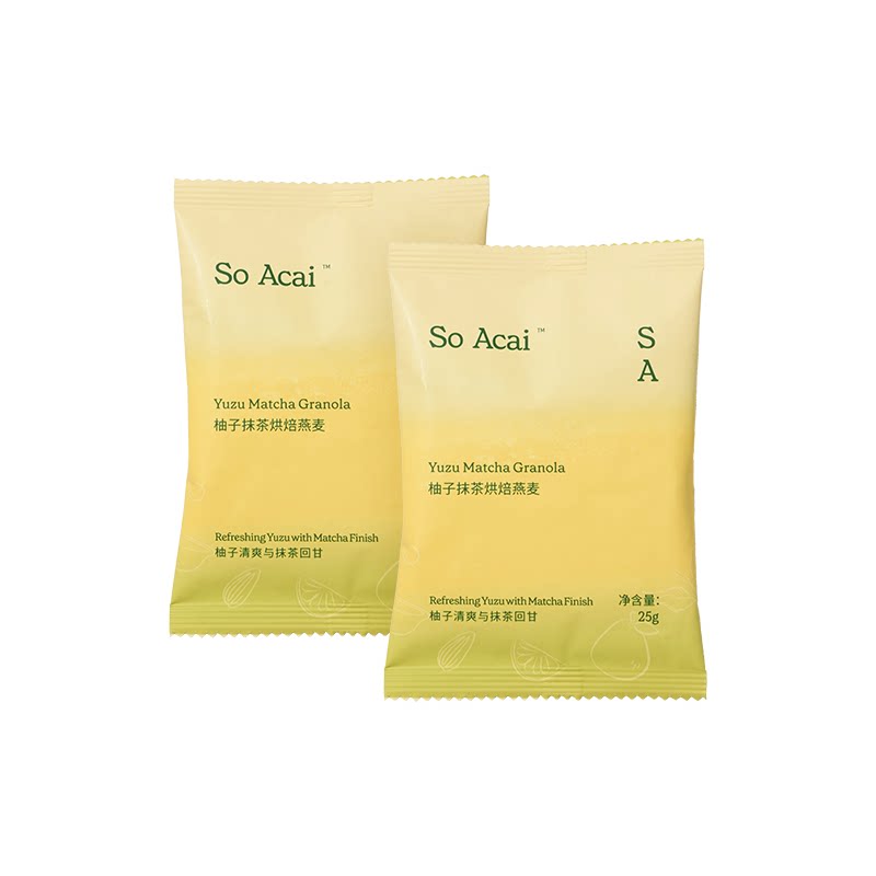 soacai烘焙燕麦25g组合装便携