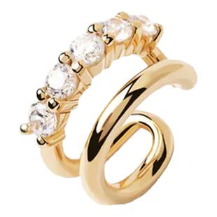 西班牙PD耳骨夹无耳洞女耳饰秋冬轻奢高级感18k金新年礼物Alexia