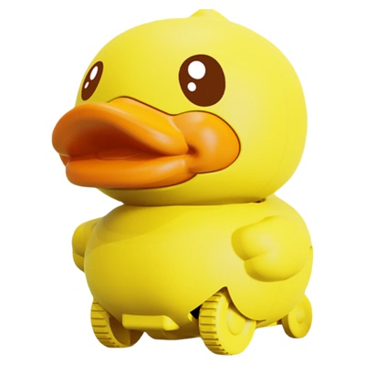 B.Duck小黄鸭惯性滑行小汽车
