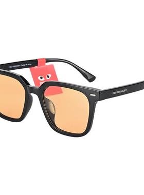 偏光防紫外线方形男女适用太阳镜