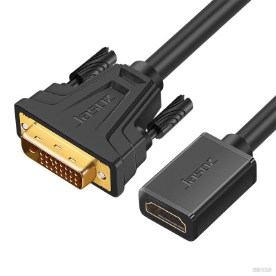 hdmi转dvi线高清显示器屏连接笔记本转换电脑电视数据线接头母口