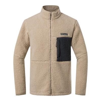 哥伦比亚抓绒衣男士撞色