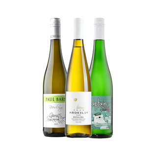 德国原酒进口雷司令干白葡萄酒Riesling半甜型低度微醺赠香槟杯