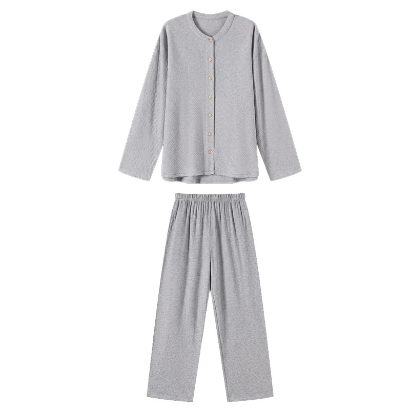 顶瓜瓜眠眠衣0染彩棉情侣家居服