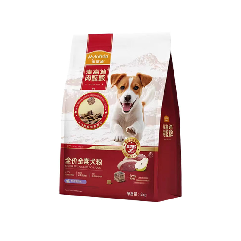 麦富迪牛肉粒冻干双拼鸭肉雪梨粮