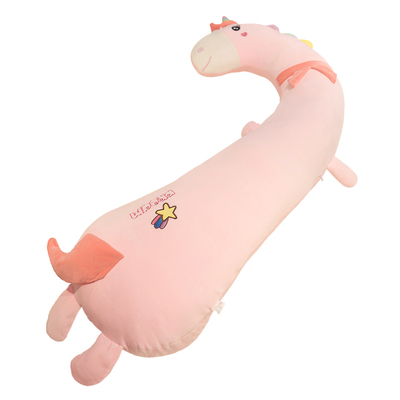 女生床上夹腿睡觉抱枕睡眠神器