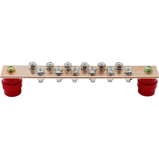 铜排加工定制动力柜零地排母排配电箱电柜成套机房机柜紫铜汇流排