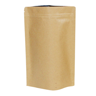 牛皮纸自封袋食品密封袋红枣包装袋定制夹链封口自立分装袋子批发